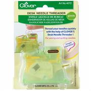 Clover Desk Needle Threader - Green